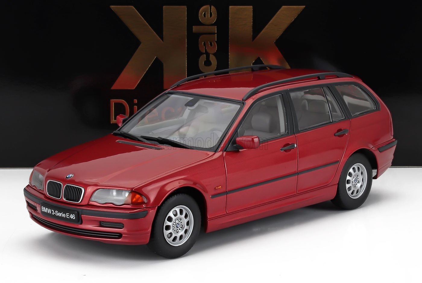 ミニカー 1/18 BMW 3続きもの 手押し車 KK-SCALE 1/18 BMW 3-SERIES (E46) TOURING SW STATION WAGON 1999 RED KKDC181465