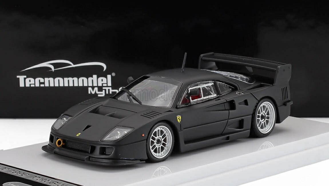 ミニカー 1/43 フェラーリ F40 TECNOMODEL 1/43 FERRARI F40 LM PRESS VERSION 1996 ENKEI SILVER WHEELS MATT BLACK TM43-67C