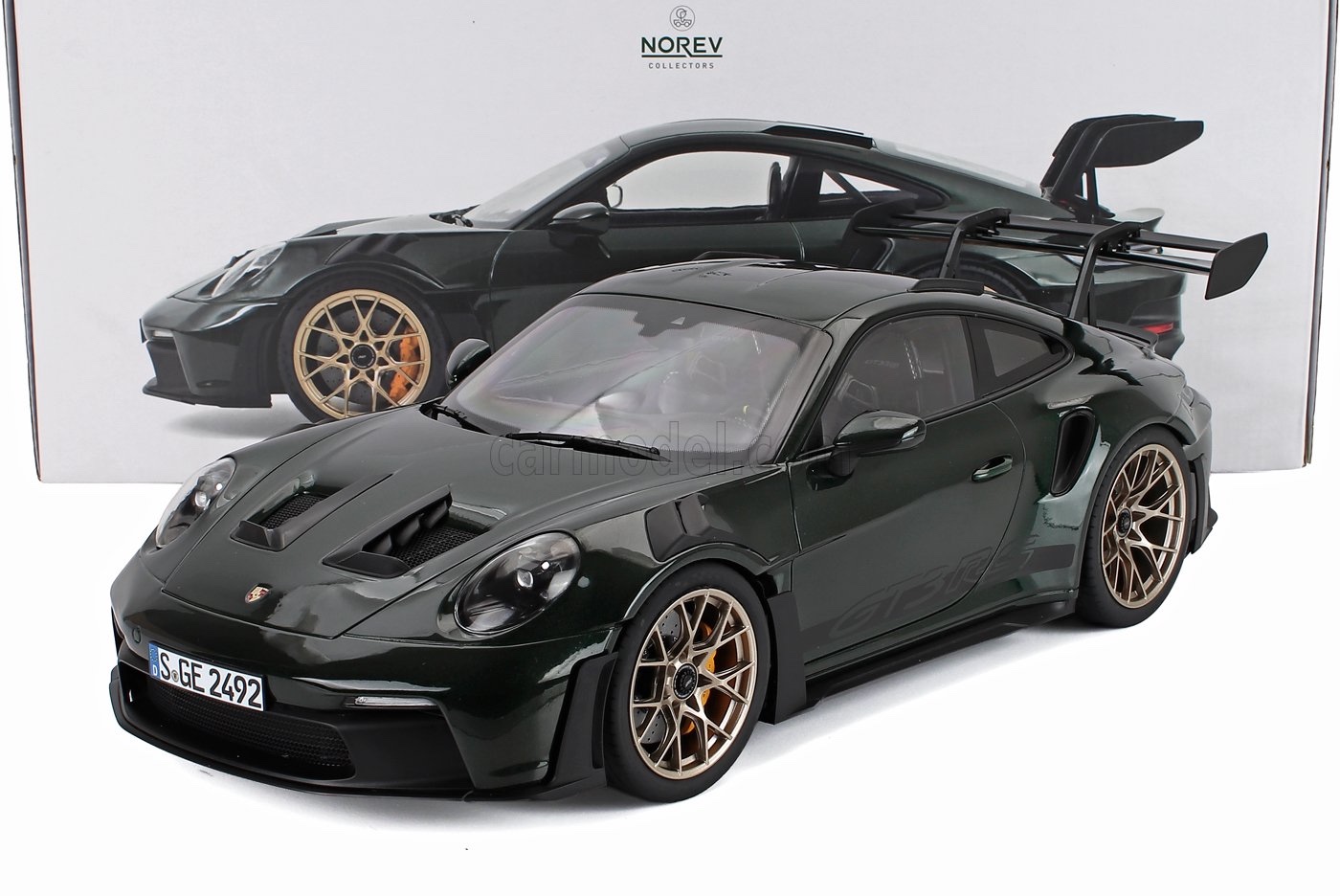 ミニカー 1/12 ポルシェ 911 GT3 NOREV 1/12 PORSCHE 911 992 GT3 RS COUPE 2022 GREEN BLACK 127532｜ミニカーショップ ええもん堂 38,870円