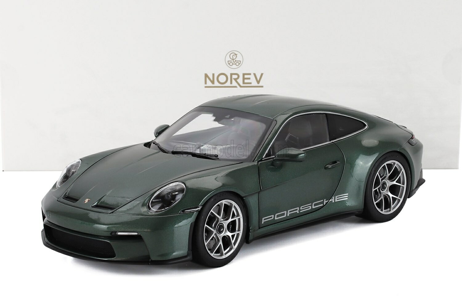 ミニカー 1/18 ポルシェ 911 ノレブ NOREV 1/18 PORSCHE 911 992 S/T COUPE 2023 GREEN MET 187472