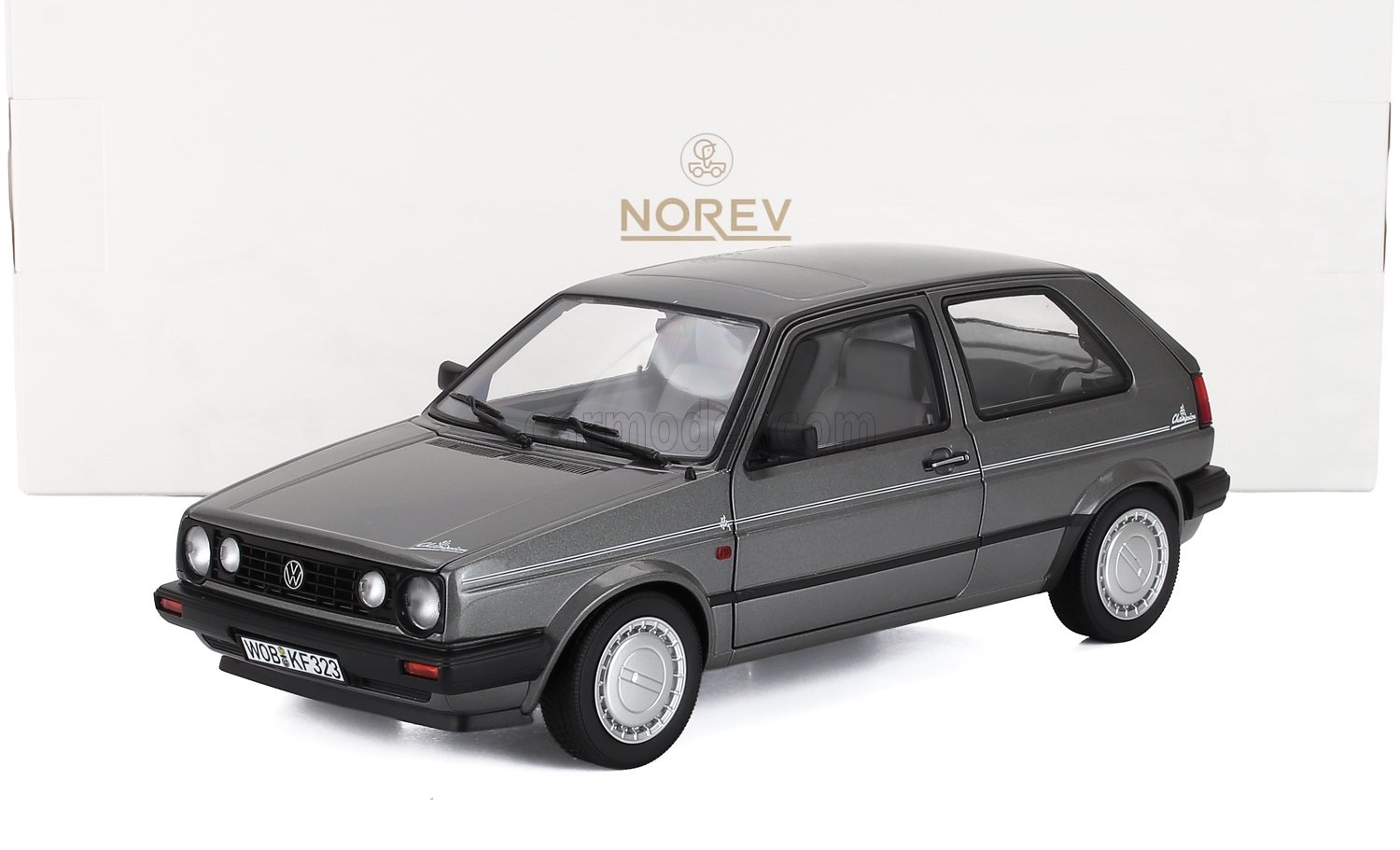 ミニカー 1/18 フォルクスワーゲン ゴルフ ノレブ NOREV 1/18 VOLKSWAGEN GOLF II CHAMPION 1989 GREY MET 188564