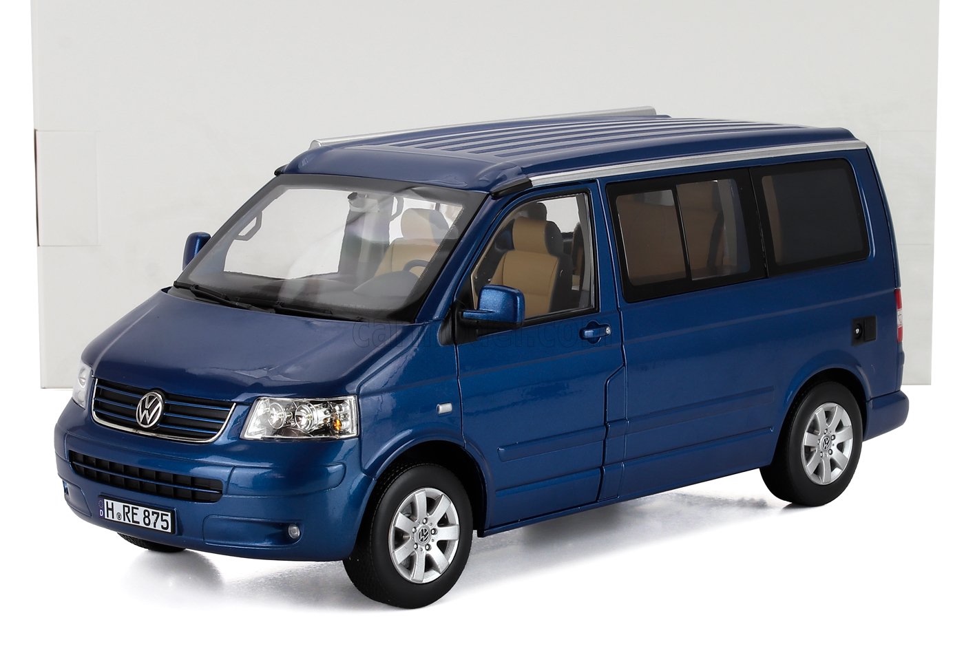 ミニカー 1/18 フォルクスワーゲン T5 ミニバン ノレブ NOREV 1/18 VOLKSWAGEN T5 MULTIVAN MINIBUS CALIFORNIA 2003 BLUE 188607 32,370円