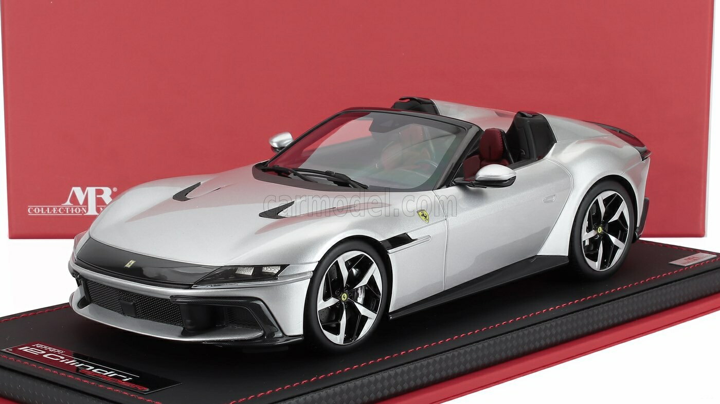 ミニカー 1/18 フェラーリ 12CILINDRI MR-MODELS 1/18 FERRARI 12CILINDRI COUPE V12 830cv 2024 ARGENTO NURBURGRING - SILVER FE044SE3