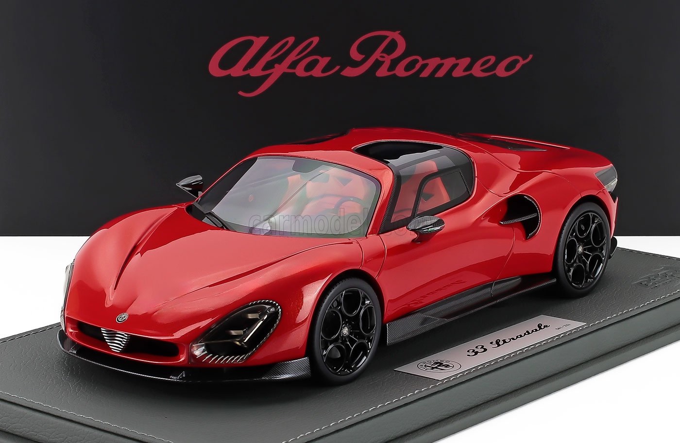 ミニカー 1/18 アルファロメオ 33 ストラダーレ BBR-MODELS 1/18 ALFA ROMEO 33 STRADALE 2025 ARANCIONE - ORANGE P18264C-VET