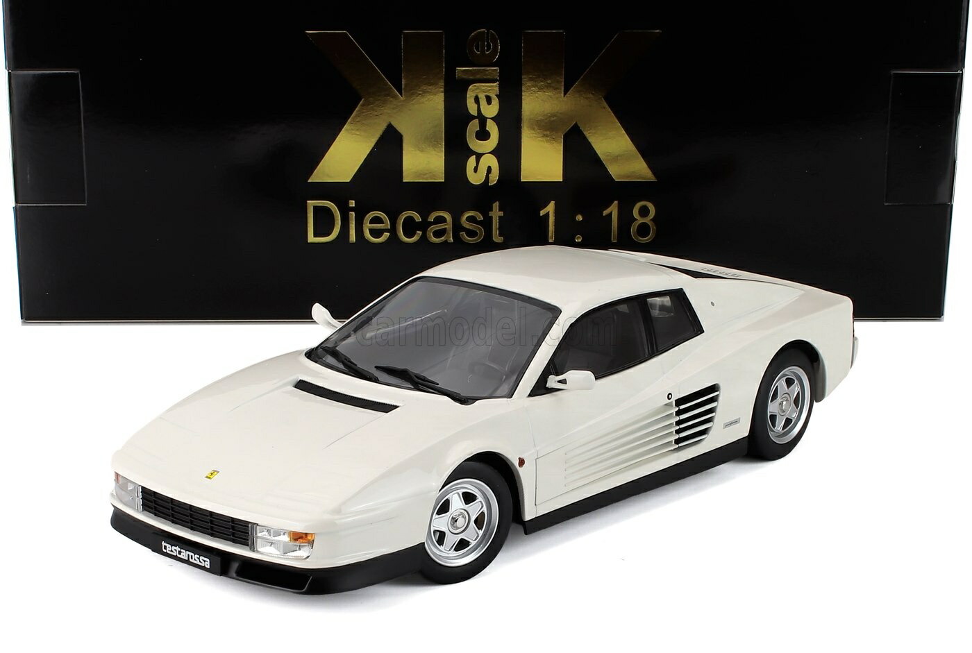 ミニカー 1/18 フェラーリ テスタロッサ KK-SCALE 1/18 FERRARI TESTAROSSA 1986 WHITE KKDC180514