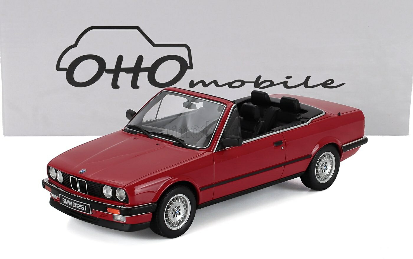 ミニカー 1/18 BMW 3続きもの 325i OTTO-MOBILE 1/18 BMW 3-SERIES 325i (E30) CABRIOLET OPEN 1986 RED OT1194