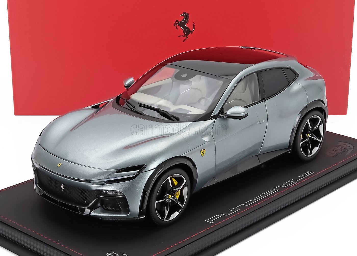 ミニカー 1/18 フェラーリ プロサングエ SUV BBR-MODELS 1/18 FERRARI PUROSANGUE SUV PANORAMIC ROOF 2022 GRIGIO TITANIO - GREY HE180053ADIE-VET