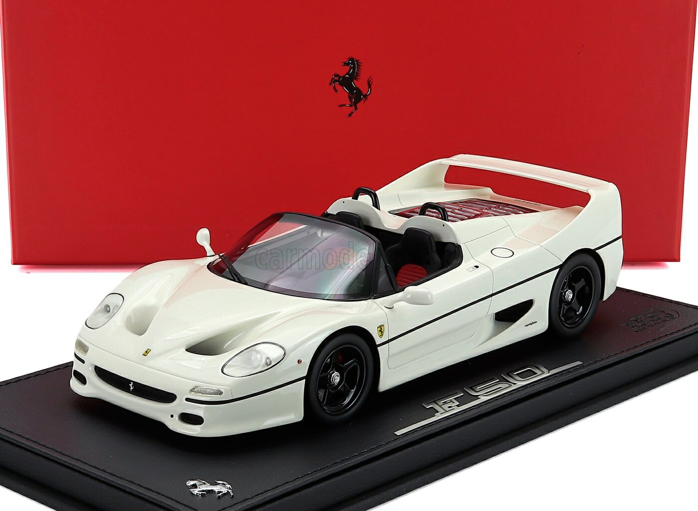 ミニカー 1/18 フェラーリ F50 BBR-MODELS 1/18 FERRARI F50 SPIDER 1995 AVUS WHITE P18190F1-VET