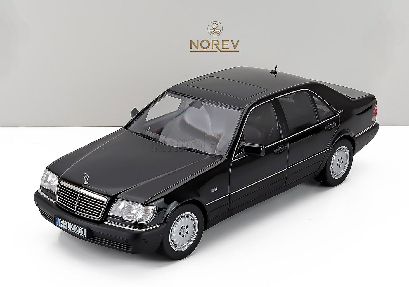 ミニカー 1/18 メルセデス ベンツ S社会階級 S600 ノレブ NOREV 1/18 MERCEDES BENZ S-CLASS S600 1997 BLACK 183045