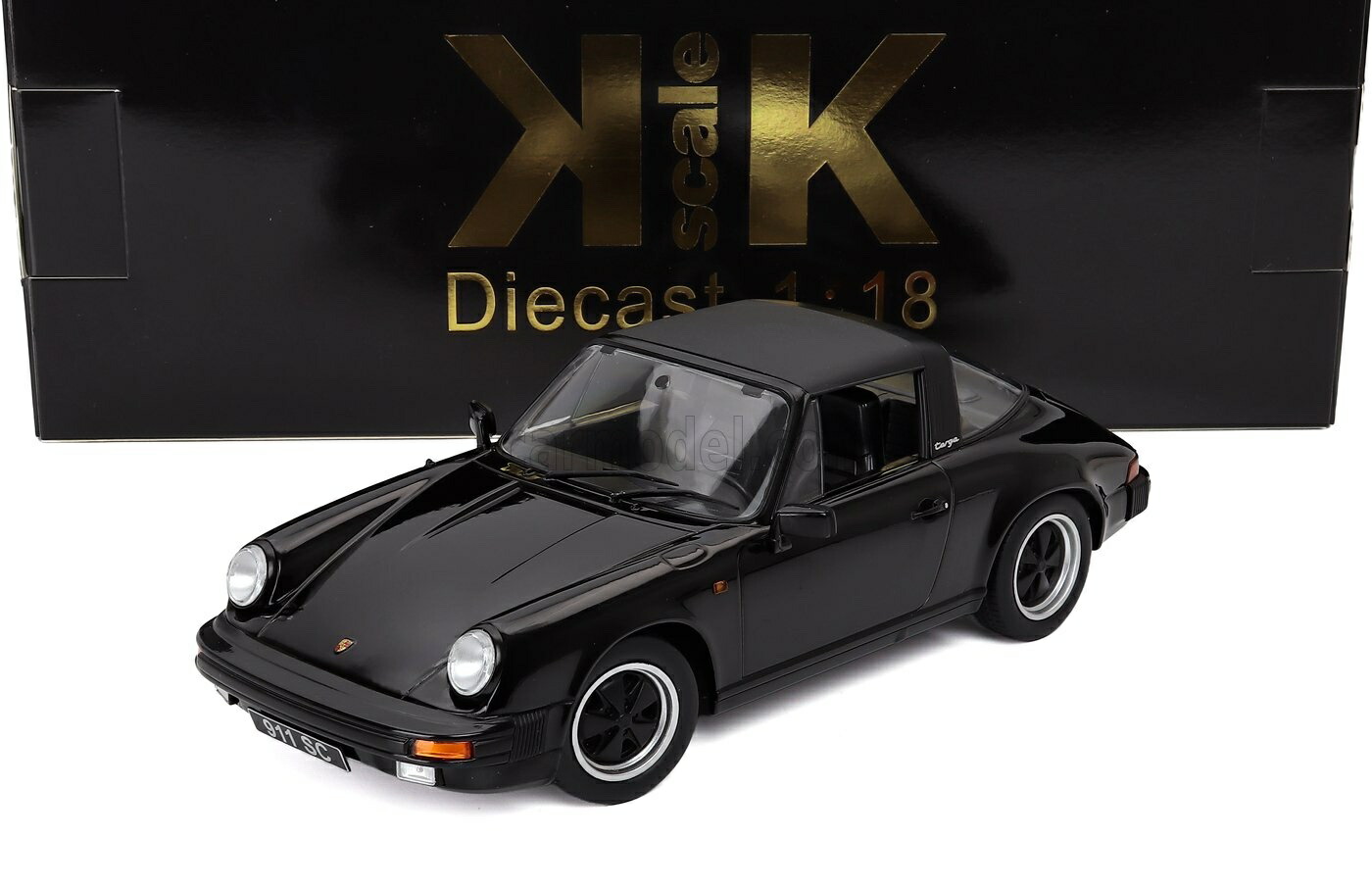 ミニカー 1/18 ポルシェ 911 タルガ KK-SCALE 1/18 PORSCHE 911 SC TARGA 1983 BLACK KKDC180843
