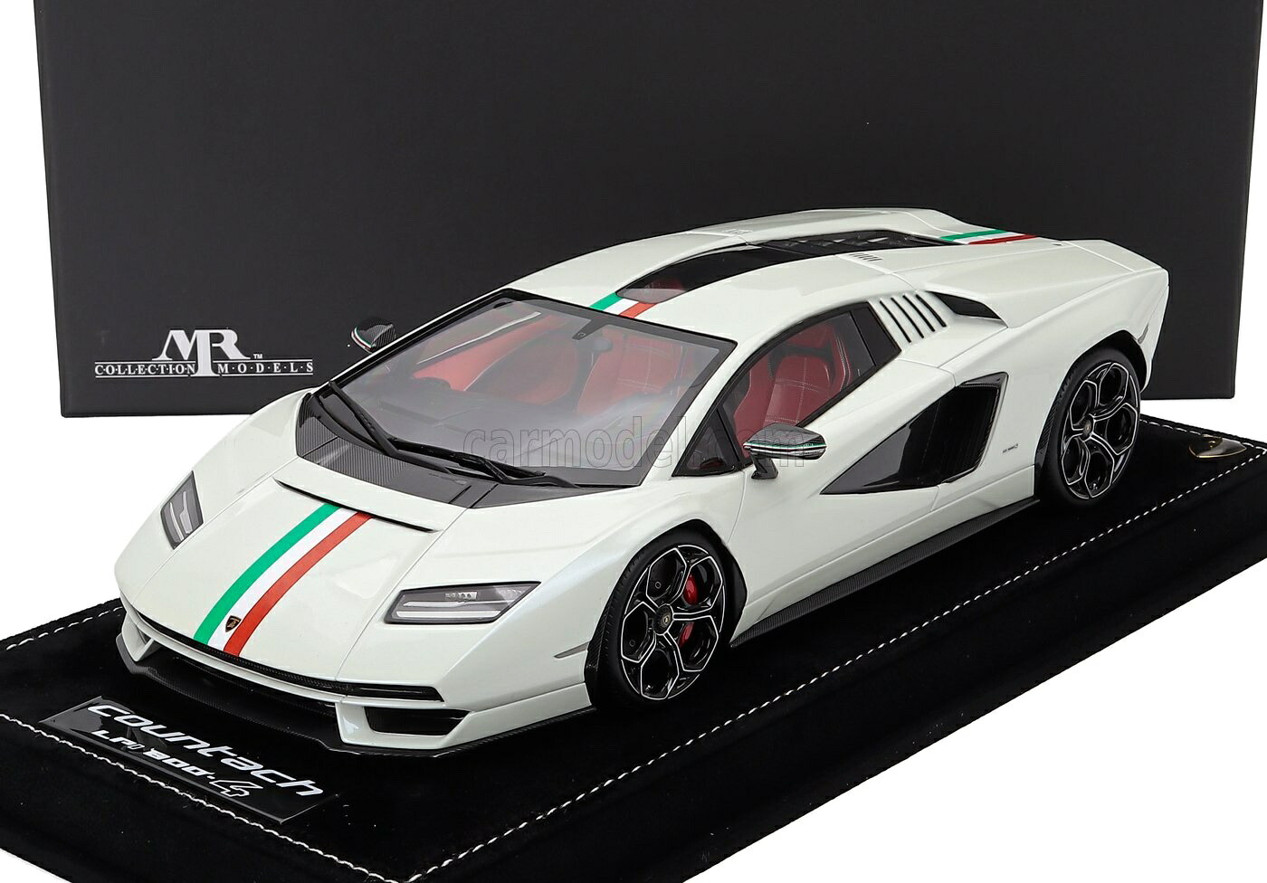 ミニカー 1/18 ランボルギーニ カウンタック MR-MODELS 1/18 LAMBORGHINI COUNTACH LPi 800-4 ITALIAN LIVERY 2021 WHITE ITALIAN FLAG LAMBO052SE9 86,900円