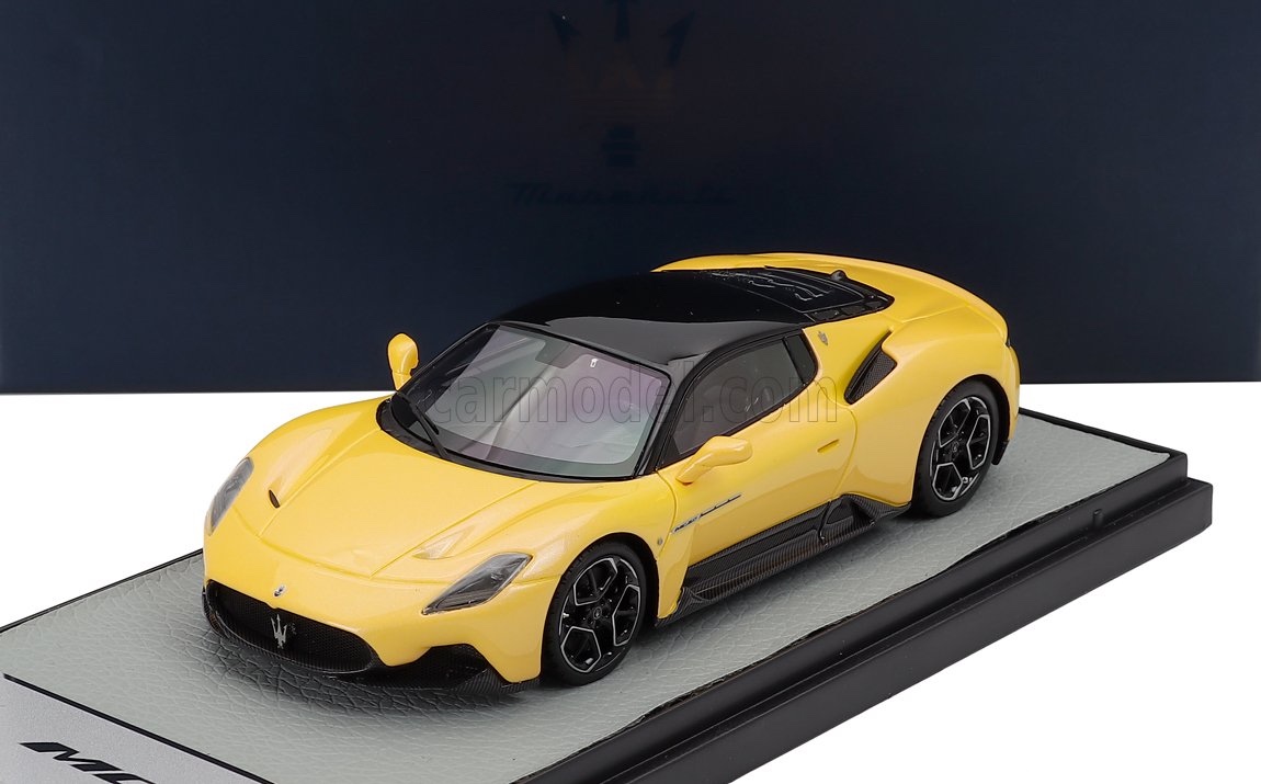 ミニカー 1/43 マセラティ MC20 MASERATI MODELS 1/43 MASERATI MC20 GLOSS BLACK ROOF 2020 GIALLO GENIO - YELLOW BLACK BBRC251DMAS