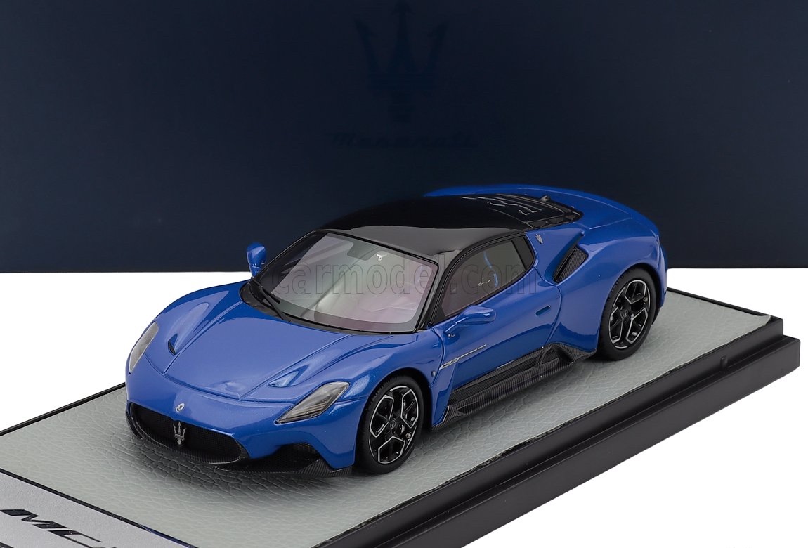 ミニカー 1/43 マセラティ MC20 MASERATI MODELS 1/43 MASERATI MC20 GLOSS BLACK ROOF 2020 BLUE INFINITO - BLUE MET BLACK BBRC251EMAS|ミニカーショップ ええもん堂