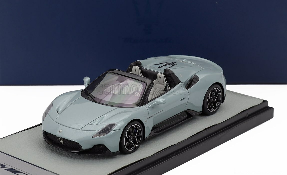 ミニカー 1/43 マセラティ MC20 MASERATI MODELS 1/43 MASERATI MC20 CIELO SPIDER 2022 ACQUAMARINA - LIGHT BLUE MET BBRC276MAS