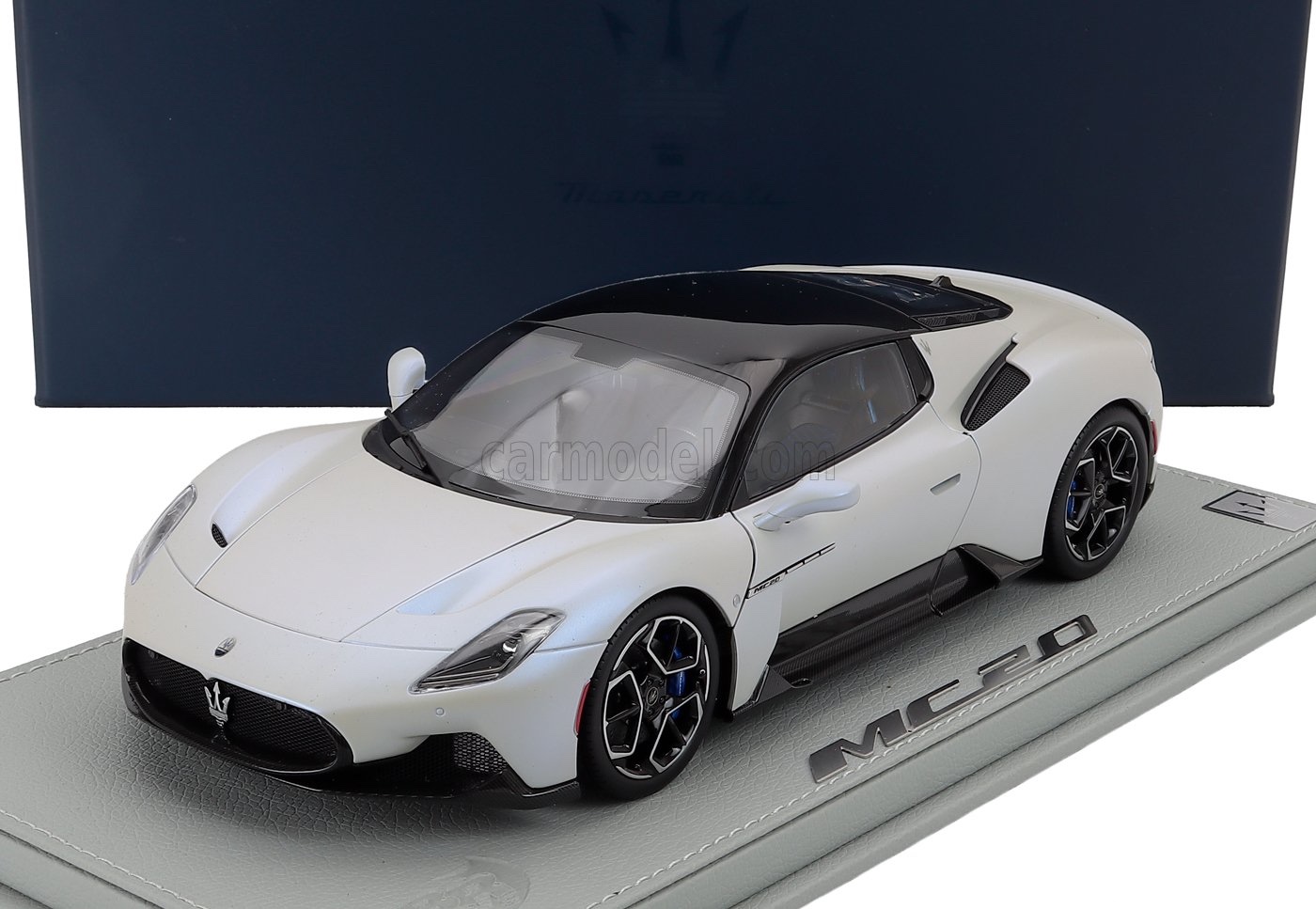 ミニカー 1/18 マセラティ MC20 MASERATI MODELS 1/18 MASERATI MC20 GLOSS BLACK ROOF 2020 BIANCO AUDACE - WHITE BLACK HE180051AMAS-VET