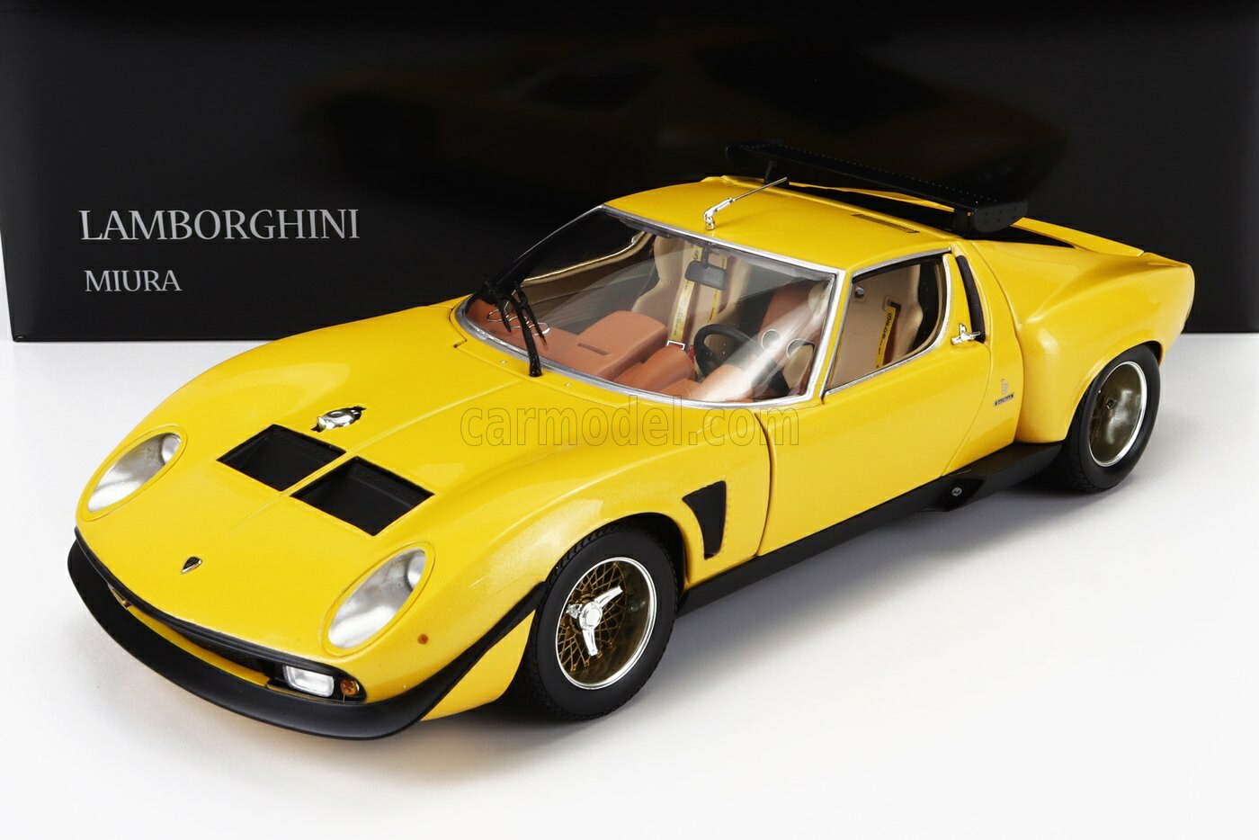 ミニカー 1/18 ランボルギーニ ミウラ 京商 KYOSHO 1/18 LAMBORGHINI MIURA SVR 1970 YELLOW 08319GY