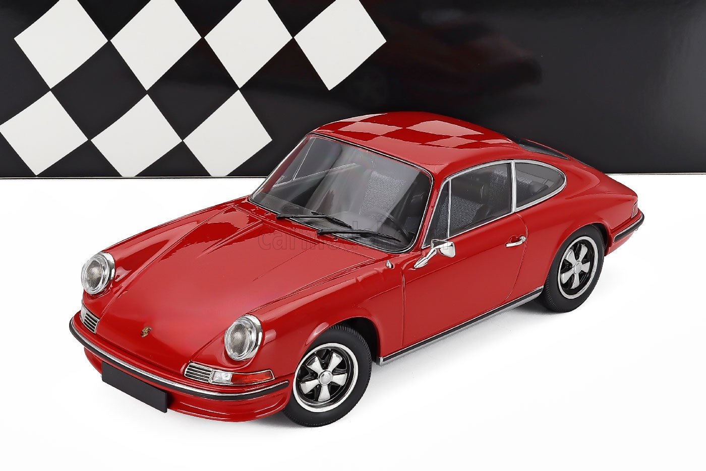 ミニカー 1/18 ポルシェ 911S ミニチャンプス MINICHAMPS 1/18 PORSCHE 911S COUPE 1972 RED 155063000｜ミニカーショップ ええもん堂