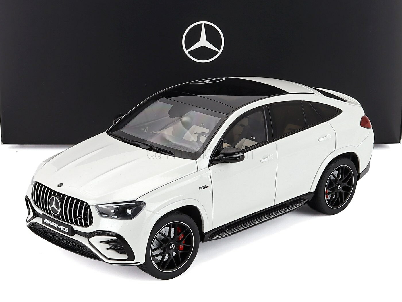ミニカー 1/18 メルセデス ベンツ GLE位置付け NZG 1/18 MERCEDES BENZ GLE-CLASS 53 AMG COUPE (C167) 2025 OPALITH WHITE B66961522