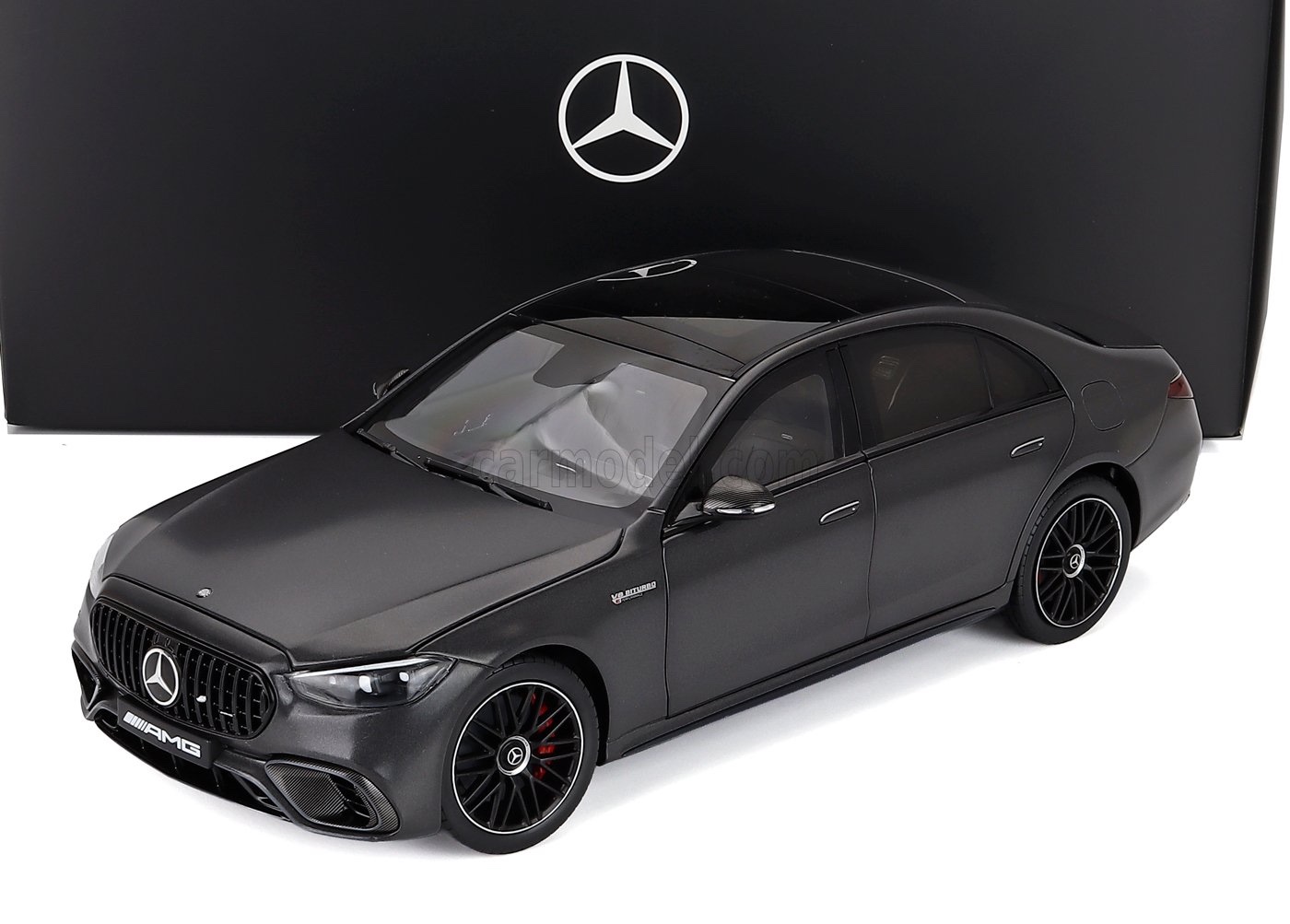 ミニカー 1/18 メルセデス ベンツ S位置付け S63 NZG 1/18 MERCEDES BENZ S-CLASS S63 AMG (V223) 2025 GRAPHIT GREY B66961525