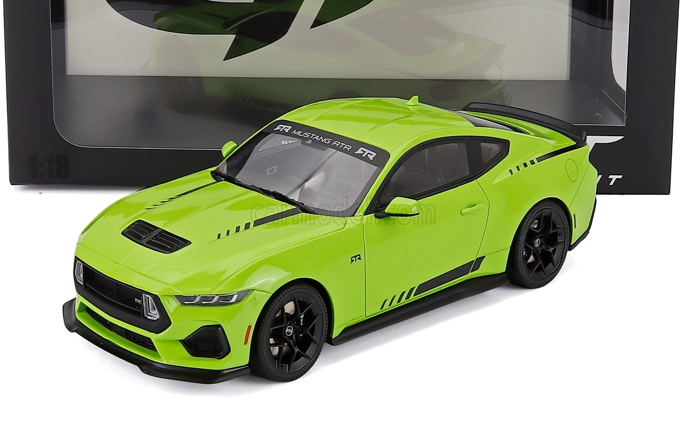 ミニカー アメ車 1/18 ジェラルド・r・フォード マスタング GT-SPIRIT 1/18 FORD USA MUSTANG RTR SPEC-3 COUPE 2025 YELLOW GT565