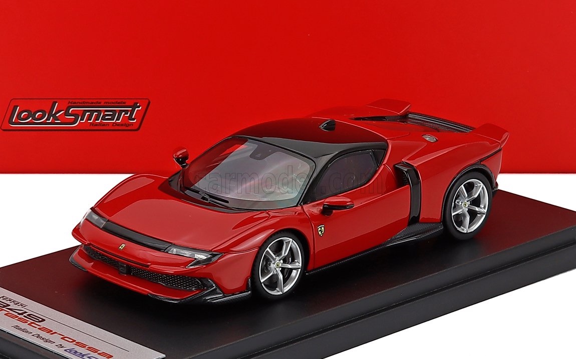 ミニカー 1/43 フェラーリ 849 テスタロッサ LOOKSMART 1/43 FERRARI 849 TESTAROSSA 2025 ROSSO CORSA RED LS562C|ミニカーショップ ええもん堂