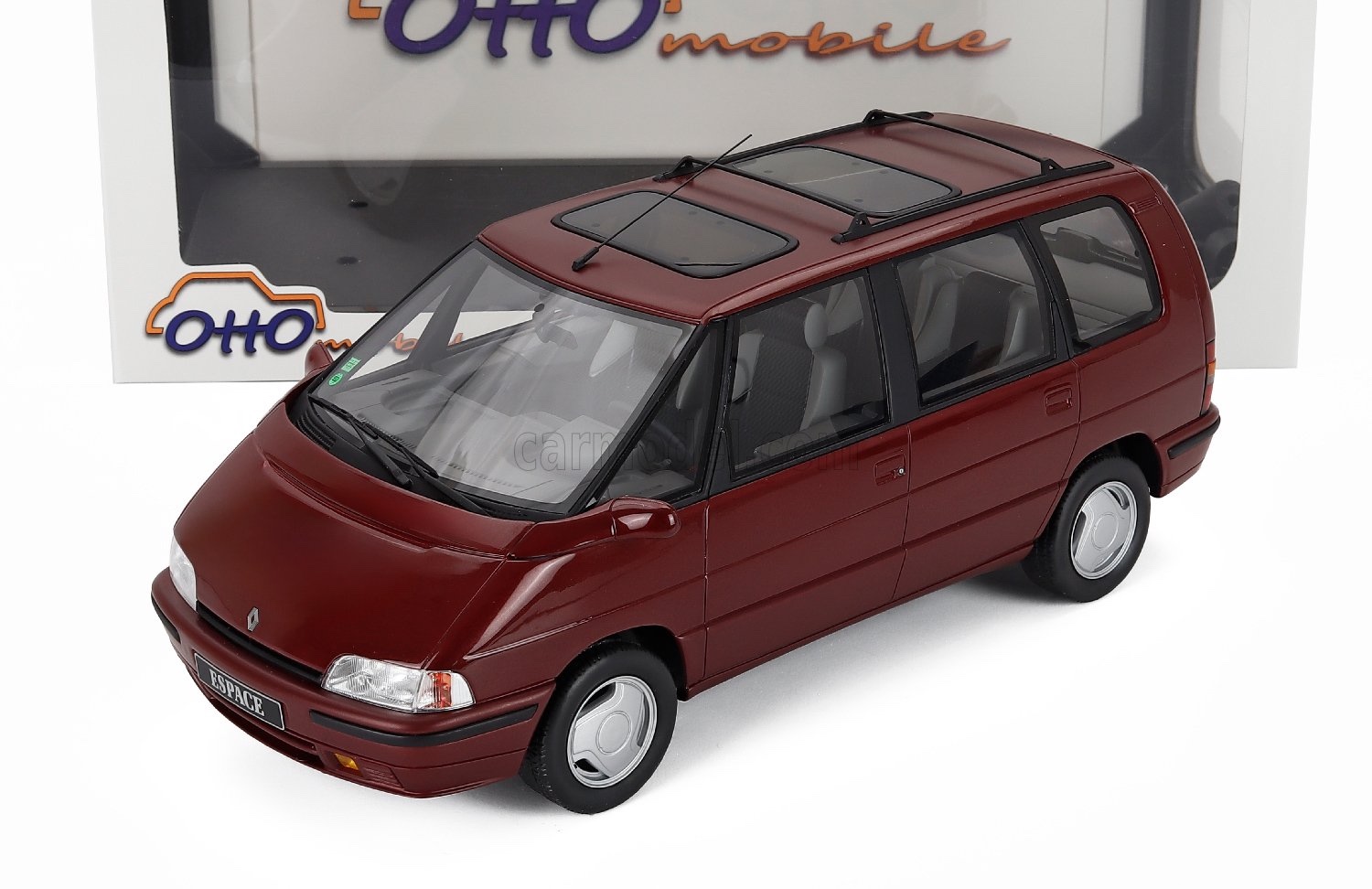 ミニカー 1/18 ルノー エスパス ミニバン OTTO-MOBILE 1/18 RENAULT ESPACE RXE V6 1991 RED OT1248｜ミニカーショップ ええもん堂