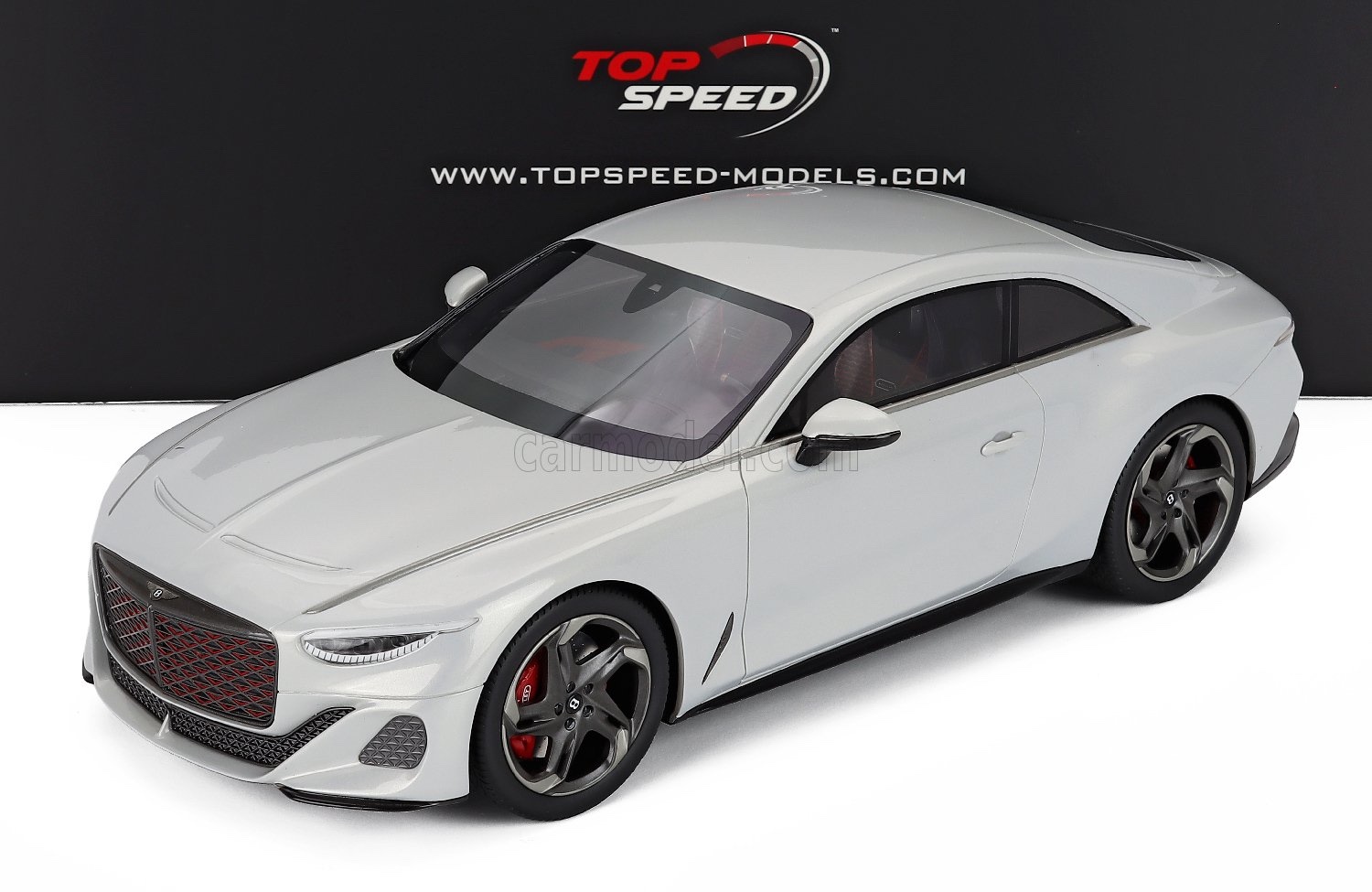 ミニカー 1/18 ベントレー バトゥール TRUESCALE 1/18 BENTLEY BATUR 2022 WHITE PEARL TS0671｜ミニカーショップ ええもん堂