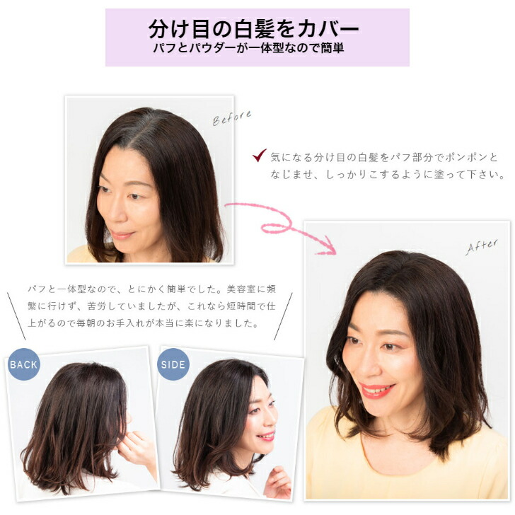 贅沢品 SMHヘアファンデーション 12g 頭皮用ヘアファンデーション 頭皮 ファンデーション No.1 ブラック No.2 ダークブラウン No.3 ライトブラウン  白髪かくし 薄毛かくし 白髪カバー 生え際隠し 女性の薄毛 髪のメイク turbonetce.com.br