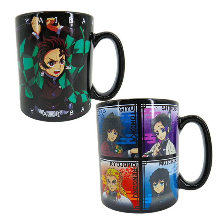 楽天市場】鬼滅の刃 感温チェンジマグ 選べる2タイプ 【柱】 【四人