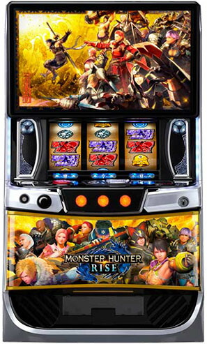 アデリオン スマスロ モンスターハンターライズ [ハンターパネル] 中古パチスロ実機 [スマスロ] 『ノーマルセット』