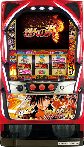 ニューギン パチスロ烈火の炎 Flame of Recca 中古パチスロ実機 『コイン不要機シルバーセット』 32,175円