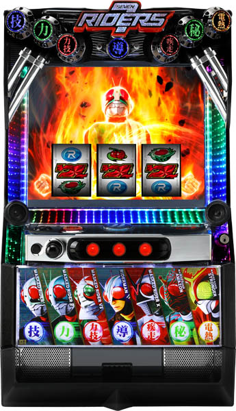 <br>京楽 L 仮面ライダー 7RIDERS 中古パチスロ実機 [スマスロ] 『ブロンズセット』