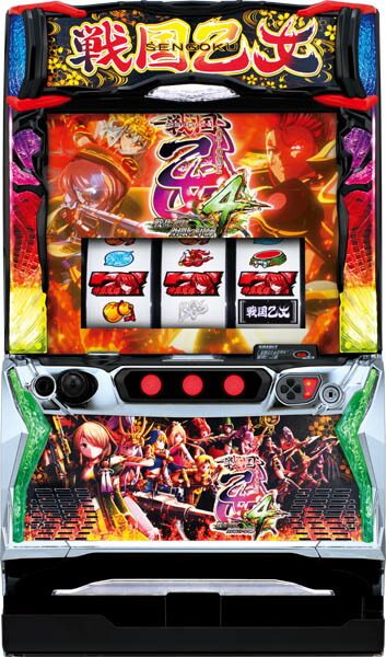 <br>オリンピアエステート L戦国乙女4 戦乱に閃く炯眼の軍師 中古パチスロ実機 [スマスロ] 『ボックスセット』
