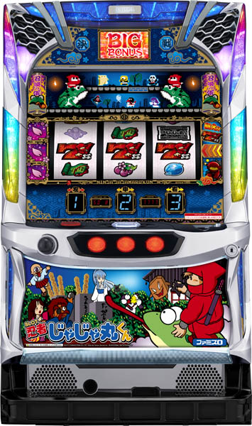 <br>エレコ SLOT忍者じゃじゃ丸くん 中古パチスロ実機 『ノーマルセット』