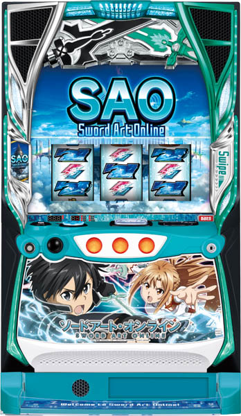 <br>大都技研 スロット ソードアート・オンライン[メインパネル] 中古パチスロ実機 [スマスロ] 『ボックスセット』