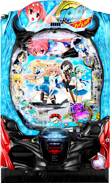 藤商事 P緋弾のアリア～緋緋神降臨～ 199Ver. 中古パチンコ実機 『ノーマルセット』画像