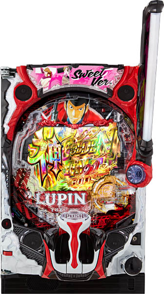 <br>平和 Pルパン三世 銭形からの招待状 77Sweet Ver. 中古パチンコ実機『ノーマルセット』