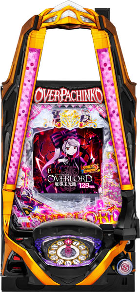<br>サンセイ PLT OVERLORD魔導王光臨129ver. 中古パチンコ実機 『ノーマルセット』