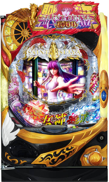 <br>SANYO P聖闘士星矢 超流星 女神ゴールドver.1500 中古パチンコ実機 『循環リフターセット』