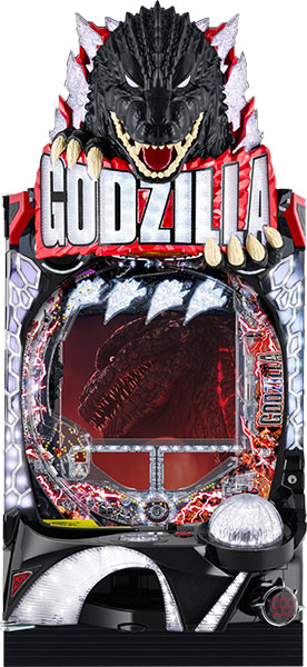 即納 ニューギン P真 怪獣王ゴジラ2 中古パチンコ実機 ノーマルセット