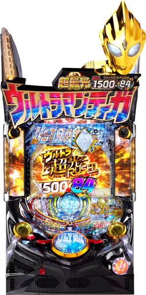 <br>オッケー. ぱちんこ ウルトラマンティガ 1500×84 中古パチンコ実機 『A-コントローラーPlus＋循環リフターセット』