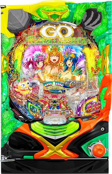 <br>SanThree Pギンギラパラダイス 夢幻カーニバル319ver. 中古パチンコ実機 『ノーマルセット』