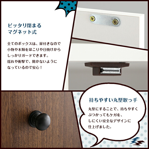 マルチカラーボックス3D【NEST.】3ドアタイプ