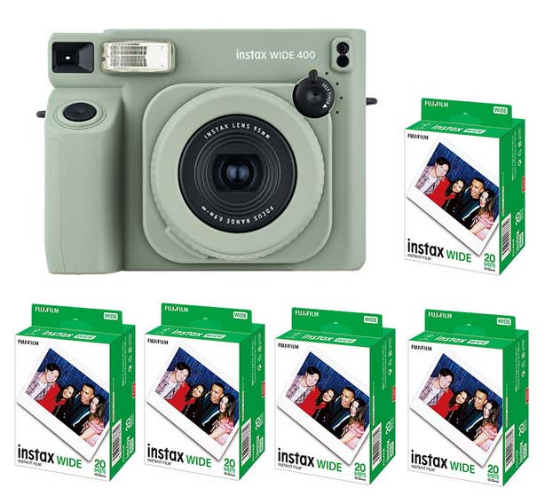 【 美品 】FUJI FILM INSTAX WIDE 300フィルムケース付き FUJIFILM（フジフイルム） WIDE300 富士フィルム チェキWIDE instax