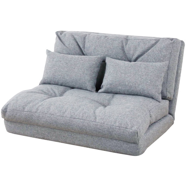 東谷 LSS-18GY グレー色 エリス [ 3WAYソファベッド(幅90cm) ] メーカー直送 新生活｜XPRICE店
