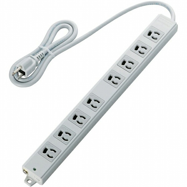 ELECOM T-WRM3810LG/RS [ EU RoHs指令準拠 二重構造工事用タップ ] メーカー直送