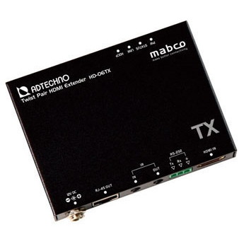 ADTECHNO HD-06TX [HD BaseT HDMIエクステンダー送信機(4K60p対応・筐体サイズ約15mm)] メーカー直送