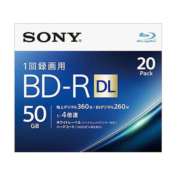 楽天市場】SONY 10BNE3VEPS2 [ ビデオ用ブルーレイディスク(100GB・2倍速・10枚組・繰り返し録画用) ] :  XPRICE楽天市場店