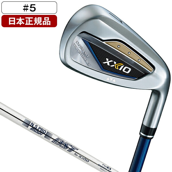 DUNLOP XXIO13 ネイビー アイアン単品 2024年モデル N.S.PRO 850GH DST for XXIO スチールシャフト #5 S 【日本正規品】