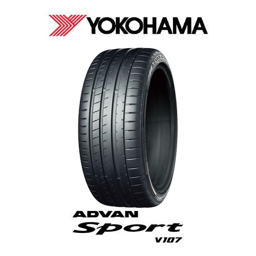 YOKOHAMA ヨコハマ ADVAN SPORT アドバン スポーツ V107 285/40R19 107(Y) XL タイヤ単品1本